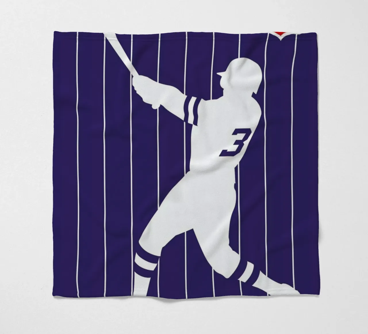 Baseball fleecedeken van Bo Lundberg