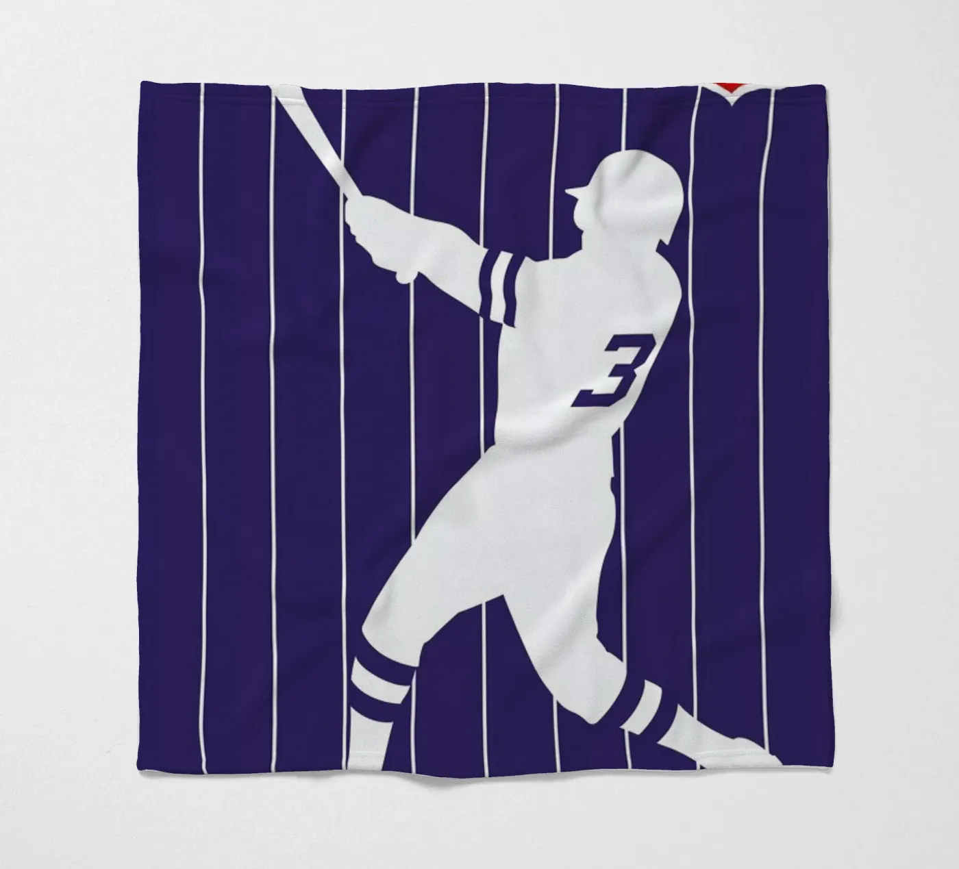 Baseball fleece blanket by Bo Lundberg