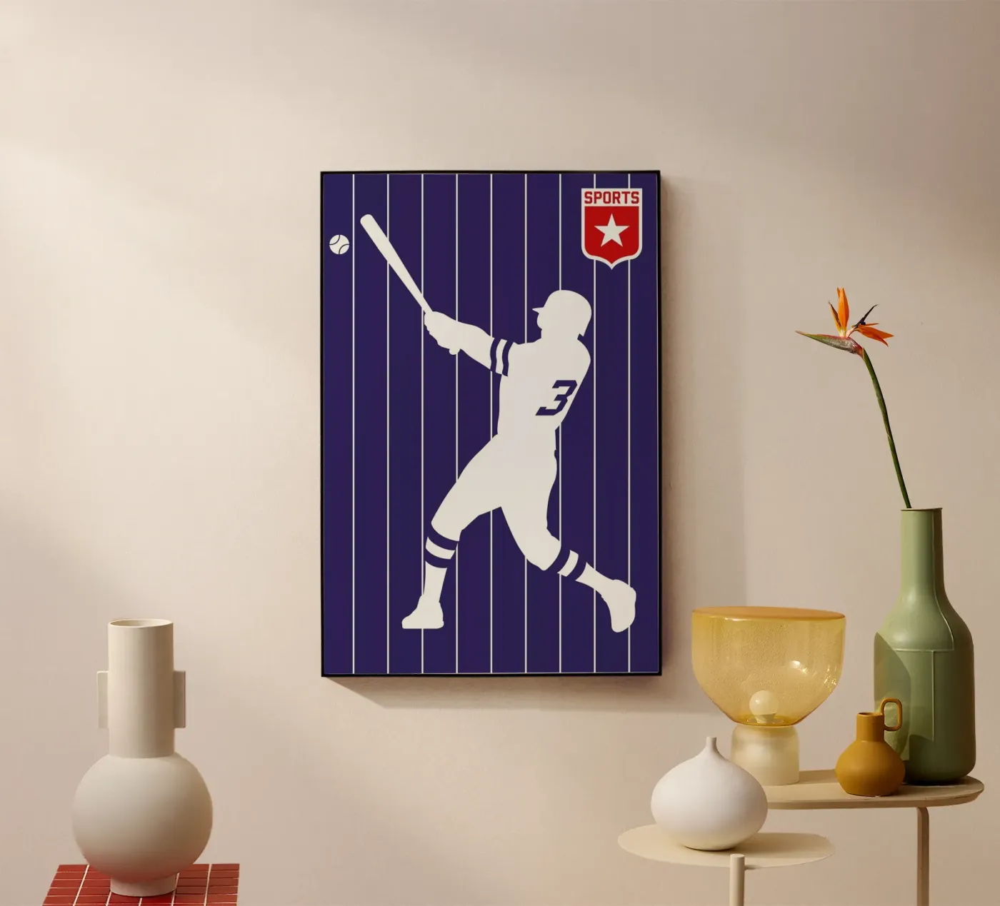 Baseball plexiglass da Bo Lundberg