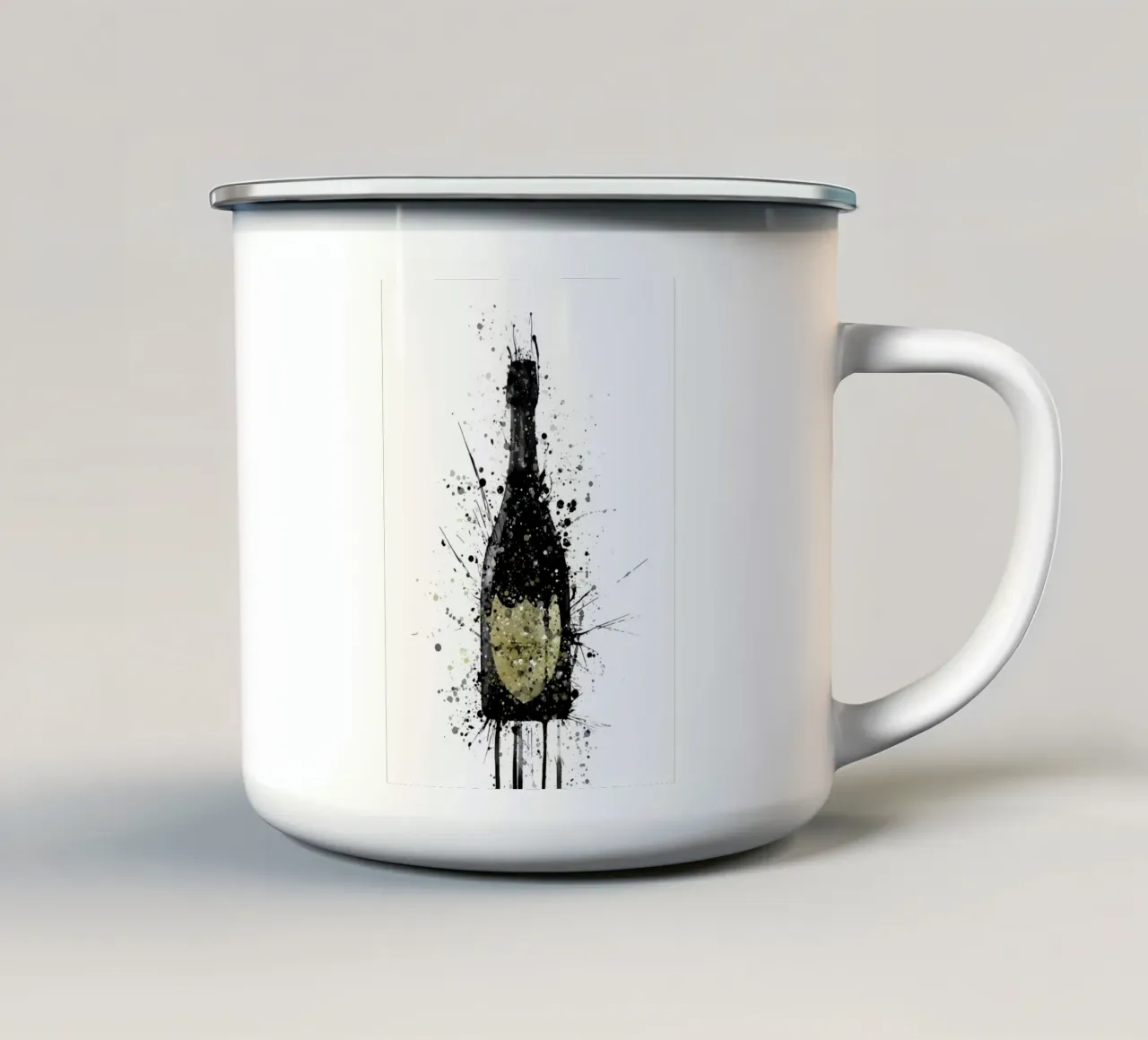 Dom Perignon tazza in smalto da Coffee shop