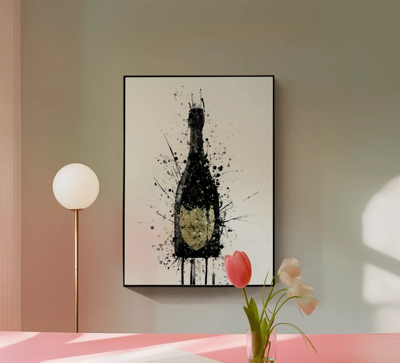 Dom Perignon plexiglass da Coffee shop