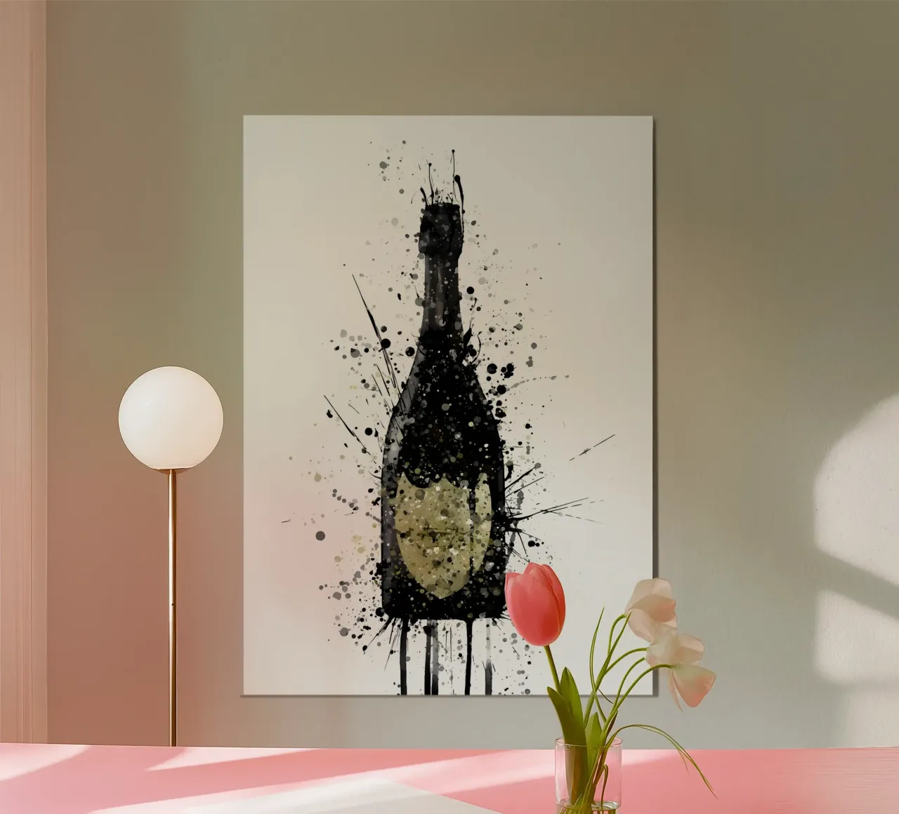 Dom Perignon carta hahnemühle da Coffee shop