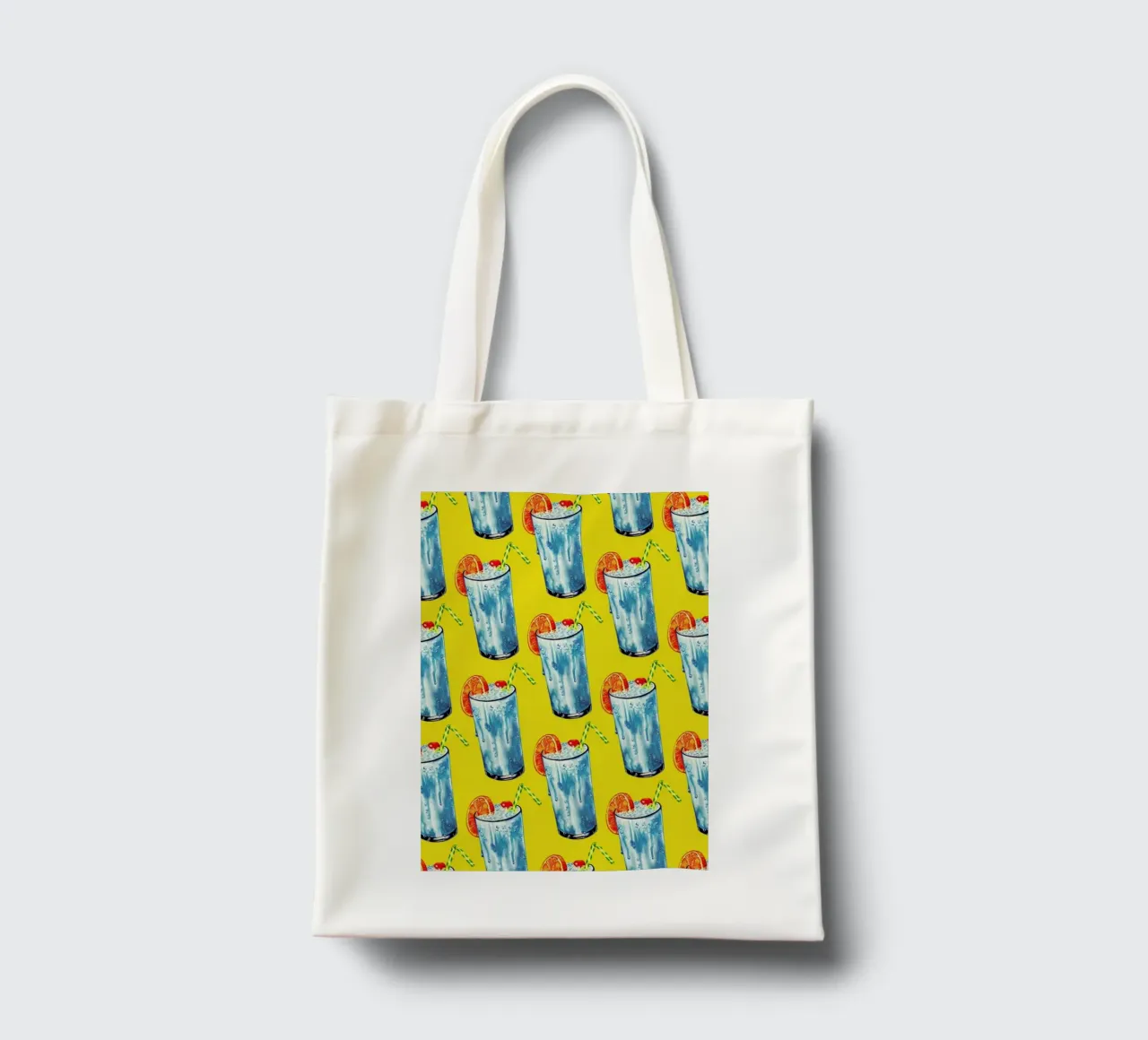 Blue Hawai Pattern tote bag by Kelly Gilleran