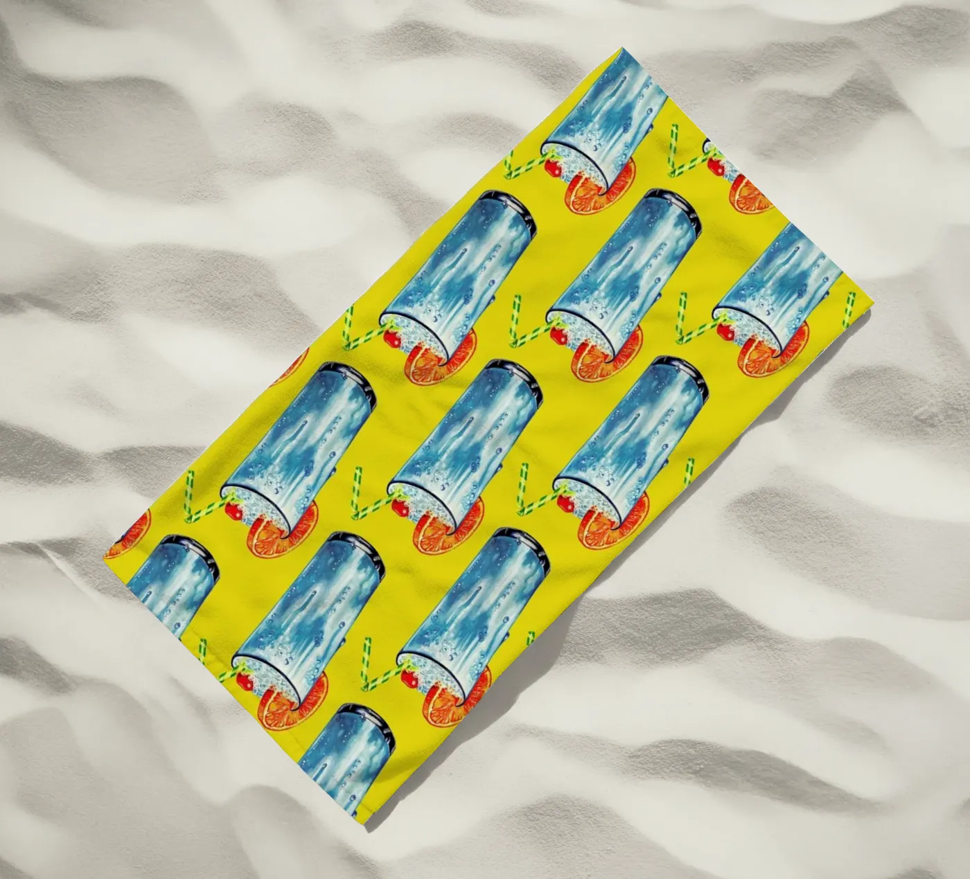 Blue Hawai Pattern telo mare da Kelly Gilleran