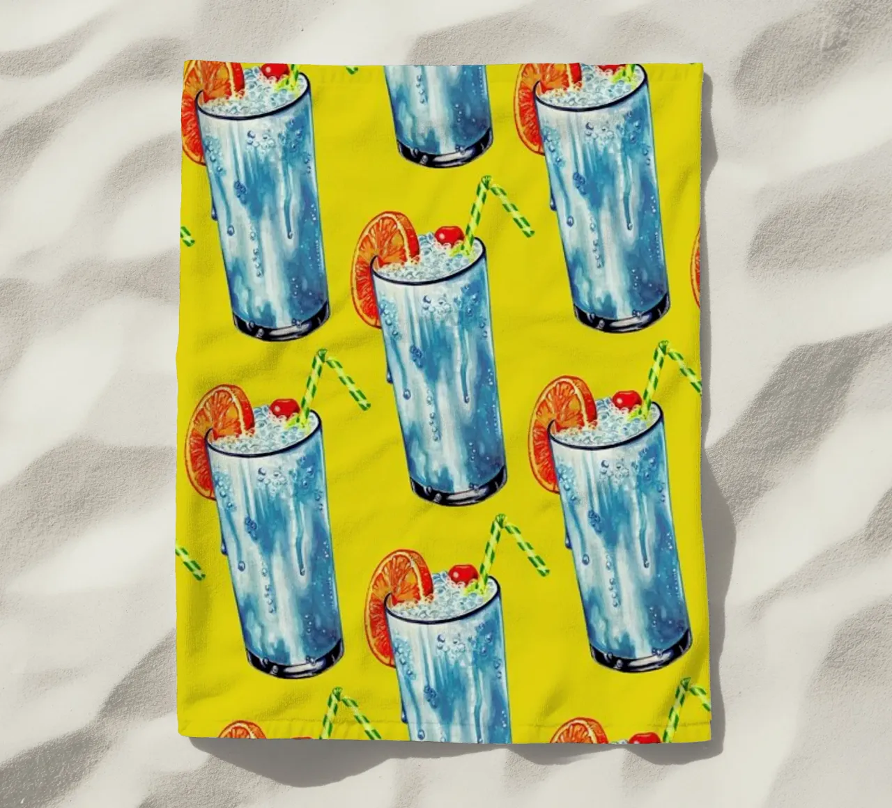 Blue Hawai Pattern telo mare da Kelly Gilleran