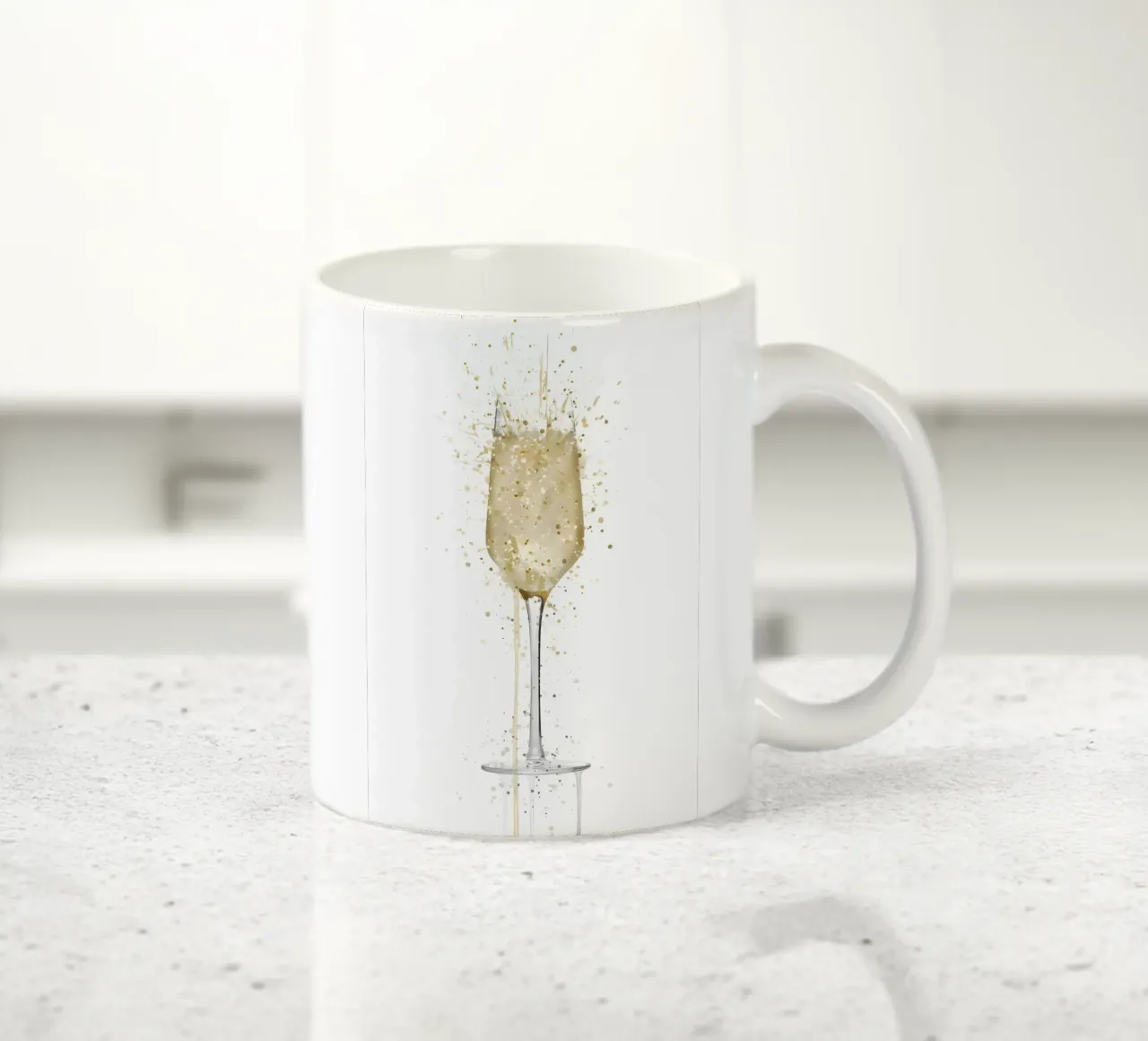 Bicchiere da champagne tazza in ceramica da Coffee shop
