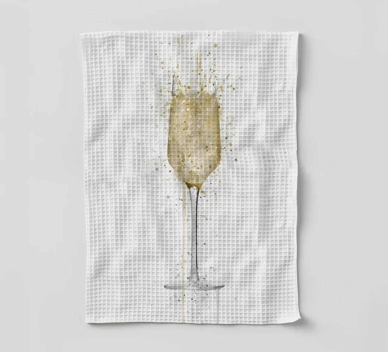 Bicchiere da champagne canovaccio da cucina da Coffee shop