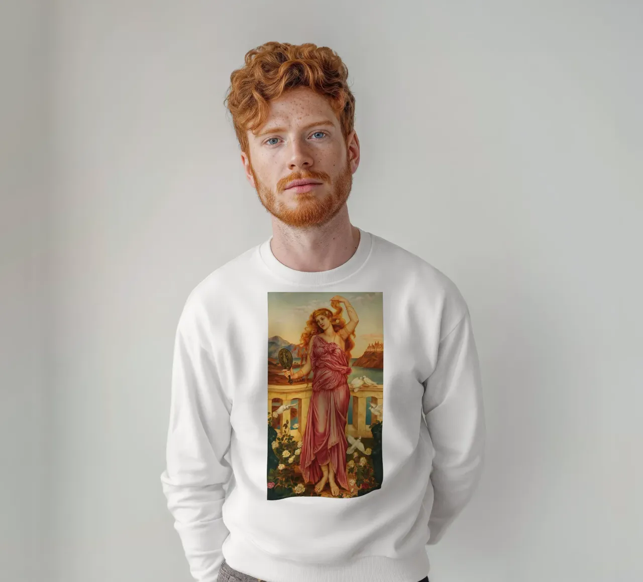 Elena di Troia - Evelyn de Morgan felpa da Timeless Artworks