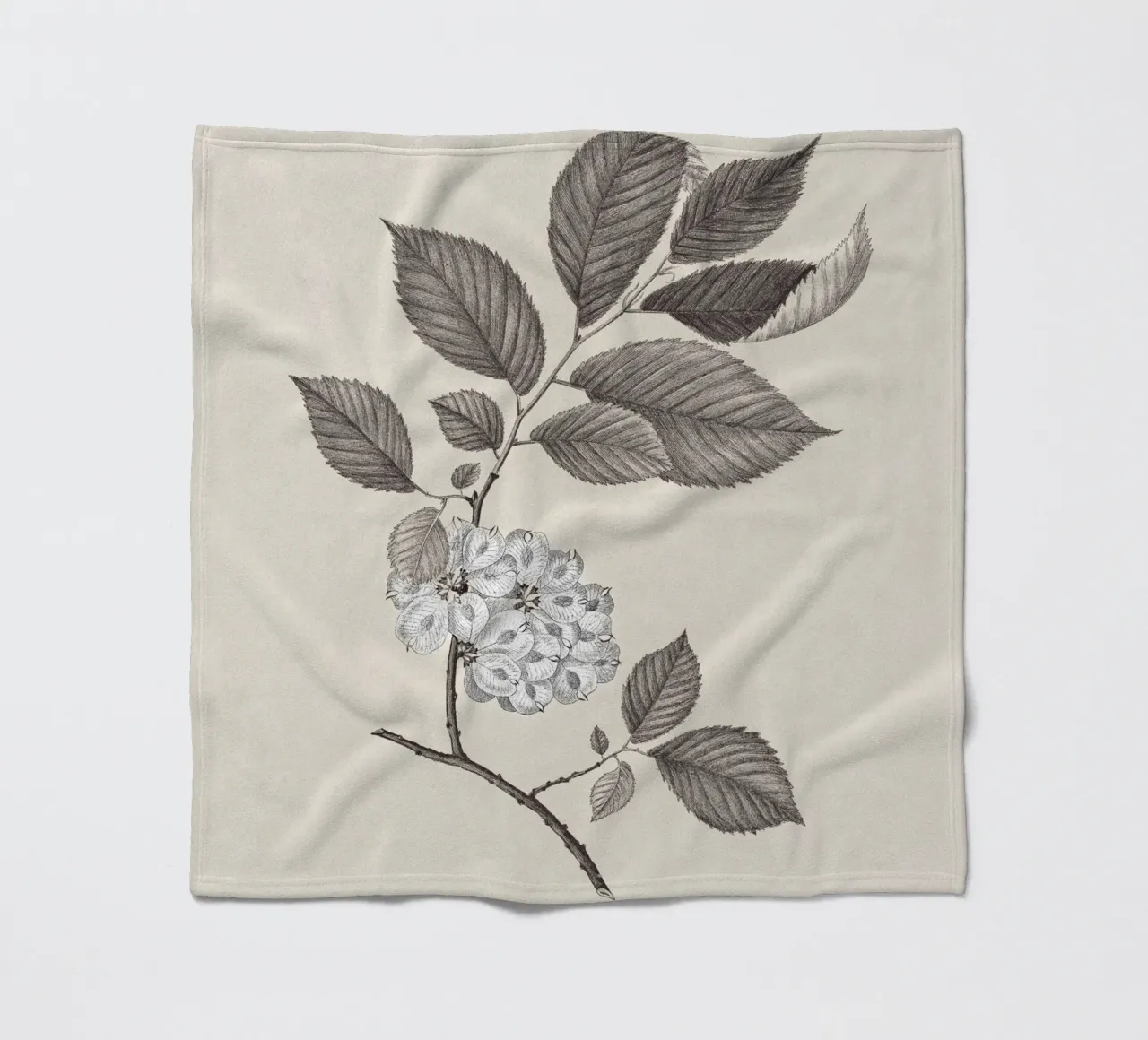 Elm Branch Sketch no. 1 coperta in pile da apoloprints
