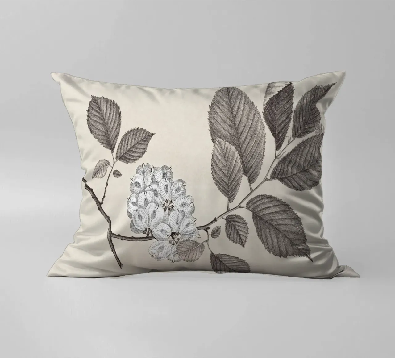 Elm Branch Sketch no. 1 cuscino da apoloprints