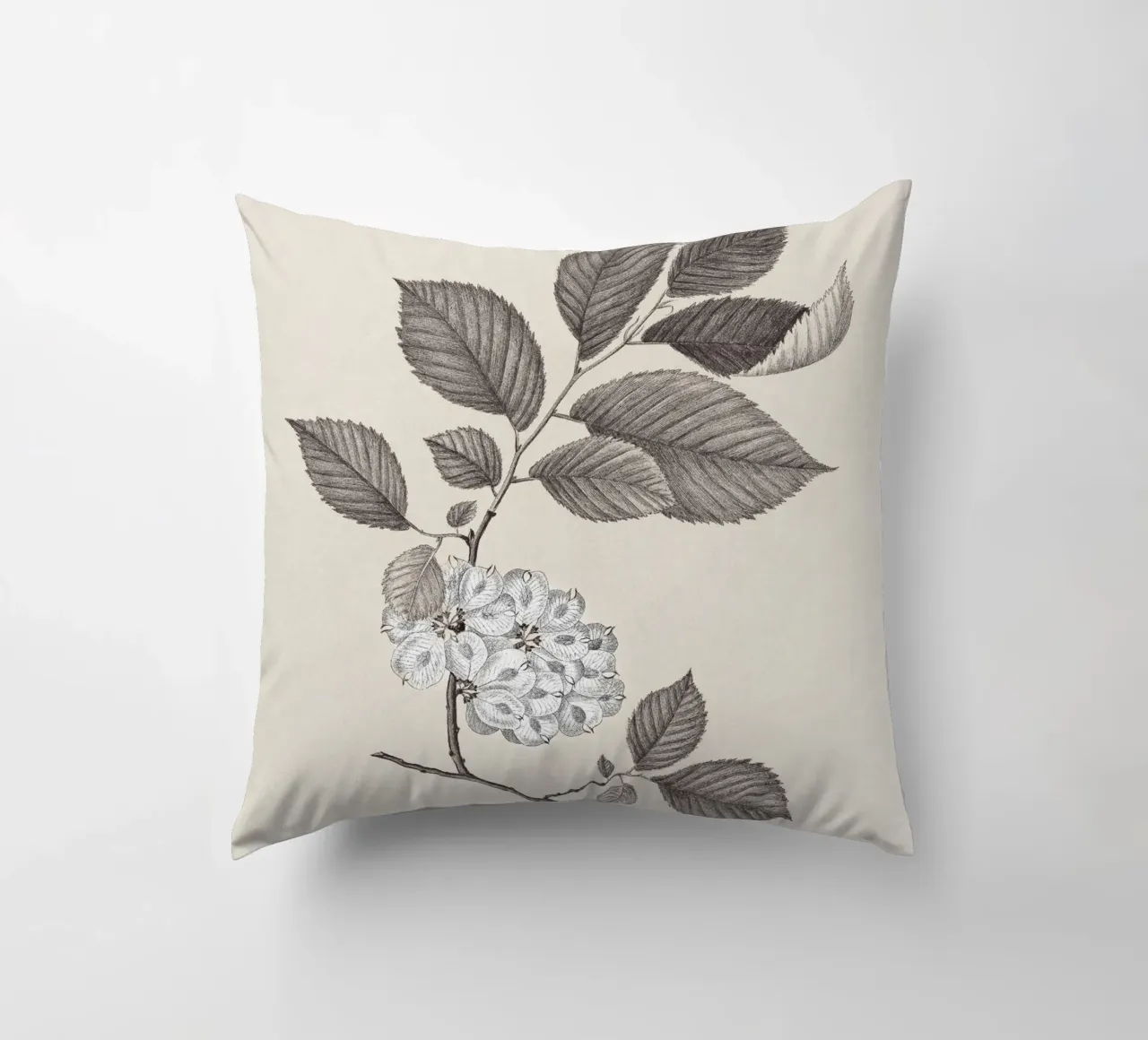 Elm Branch Sketch no. 1 cuscino da apoloprints