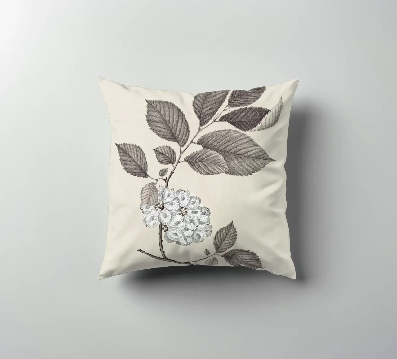 Elm Branch Sketch no. 1 cuscino da apoloprints