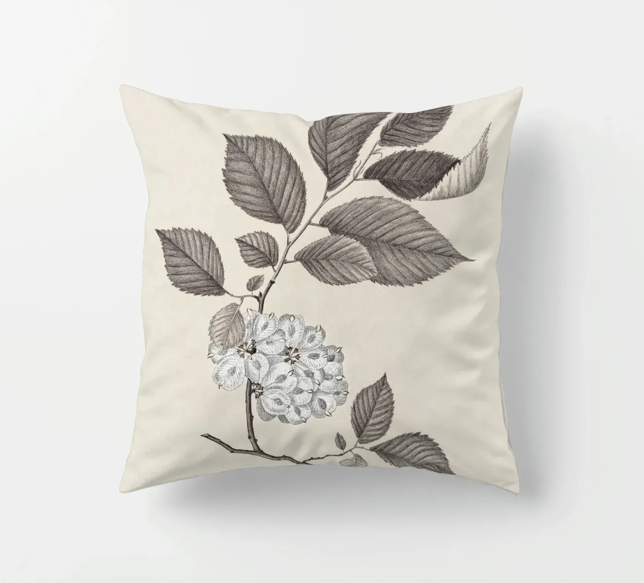 Elm Branch Sketch no. 1 cuscino da apoloprints