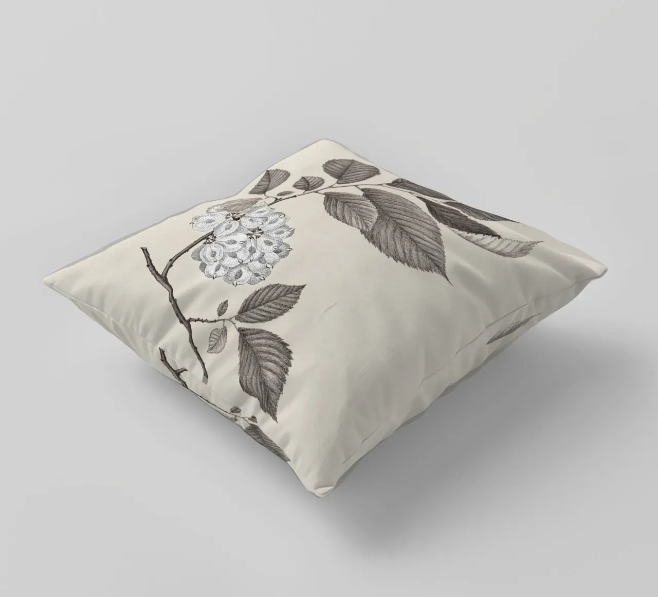 Elm Branch Sketch no. 1 cuscino da apoloprints