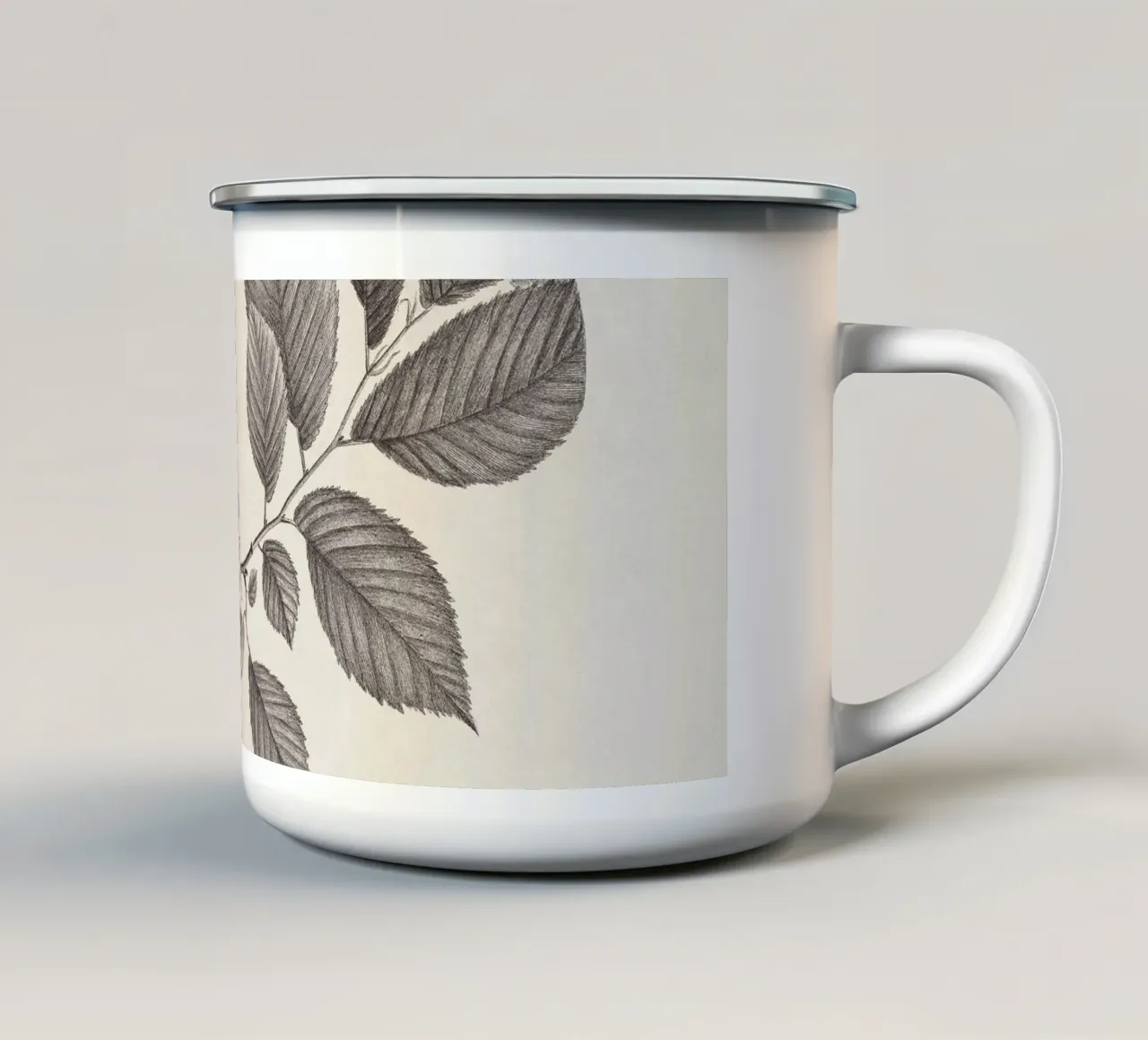 Elm Branch Sketch no. 1 tazza in smalto da apoloprints