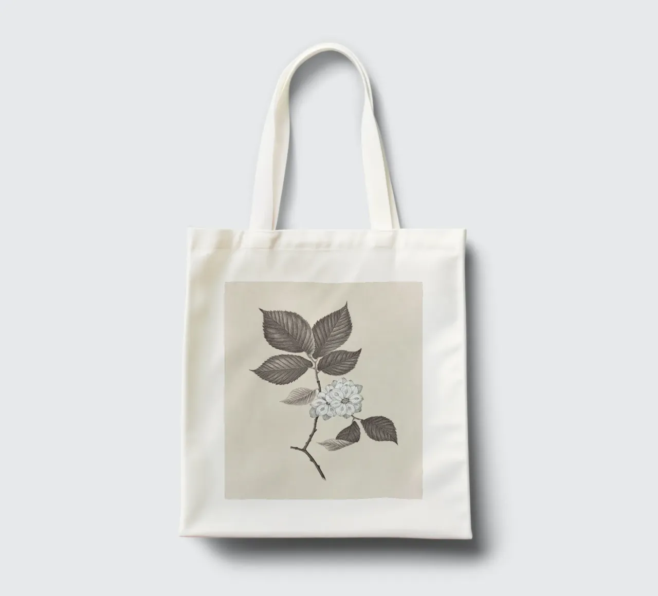 Elm Branch Sketch no. 2 borsa in juta da apoloprints