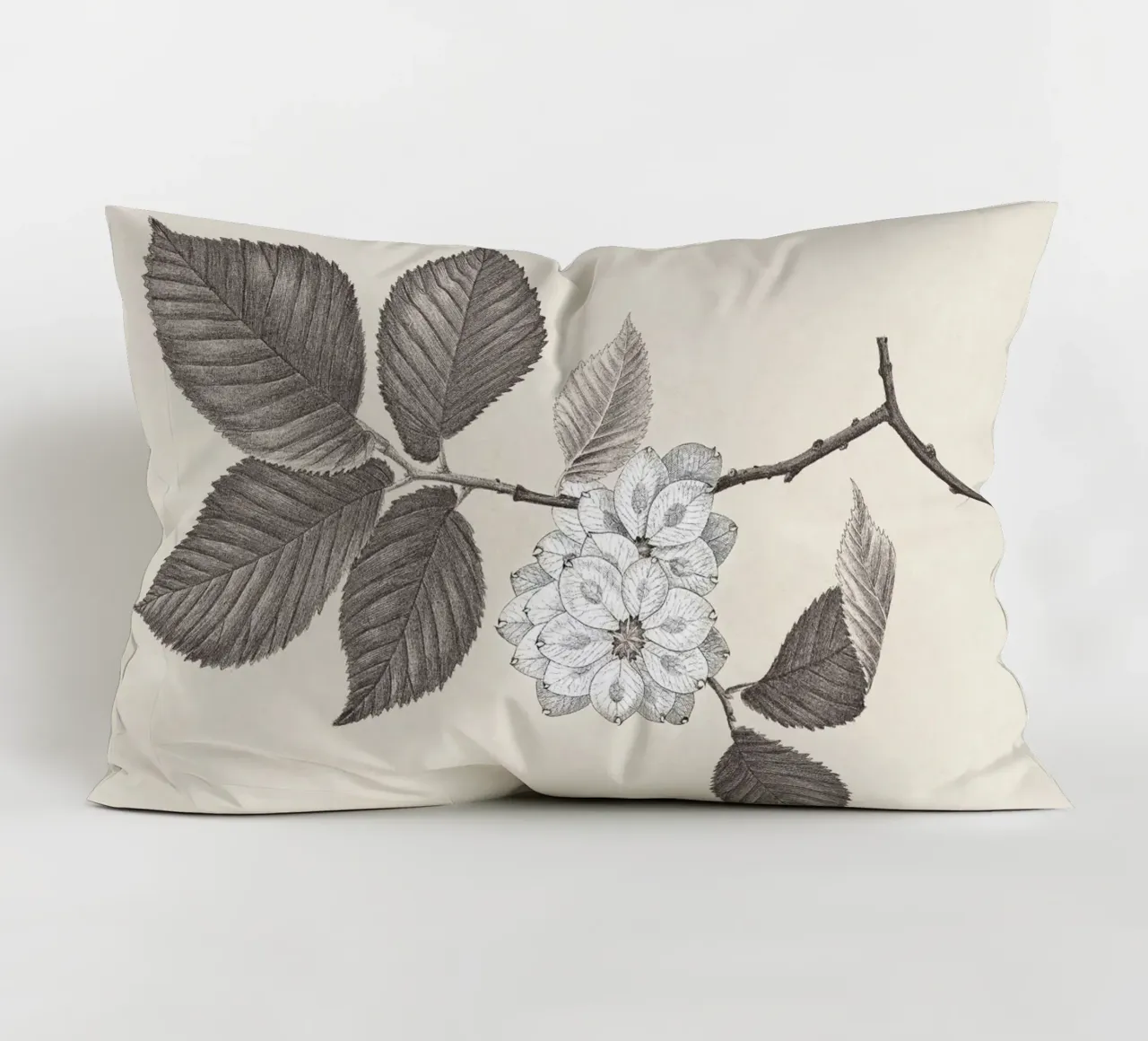 Elm Branch Sketch no. 2 cuscino da apoloprints