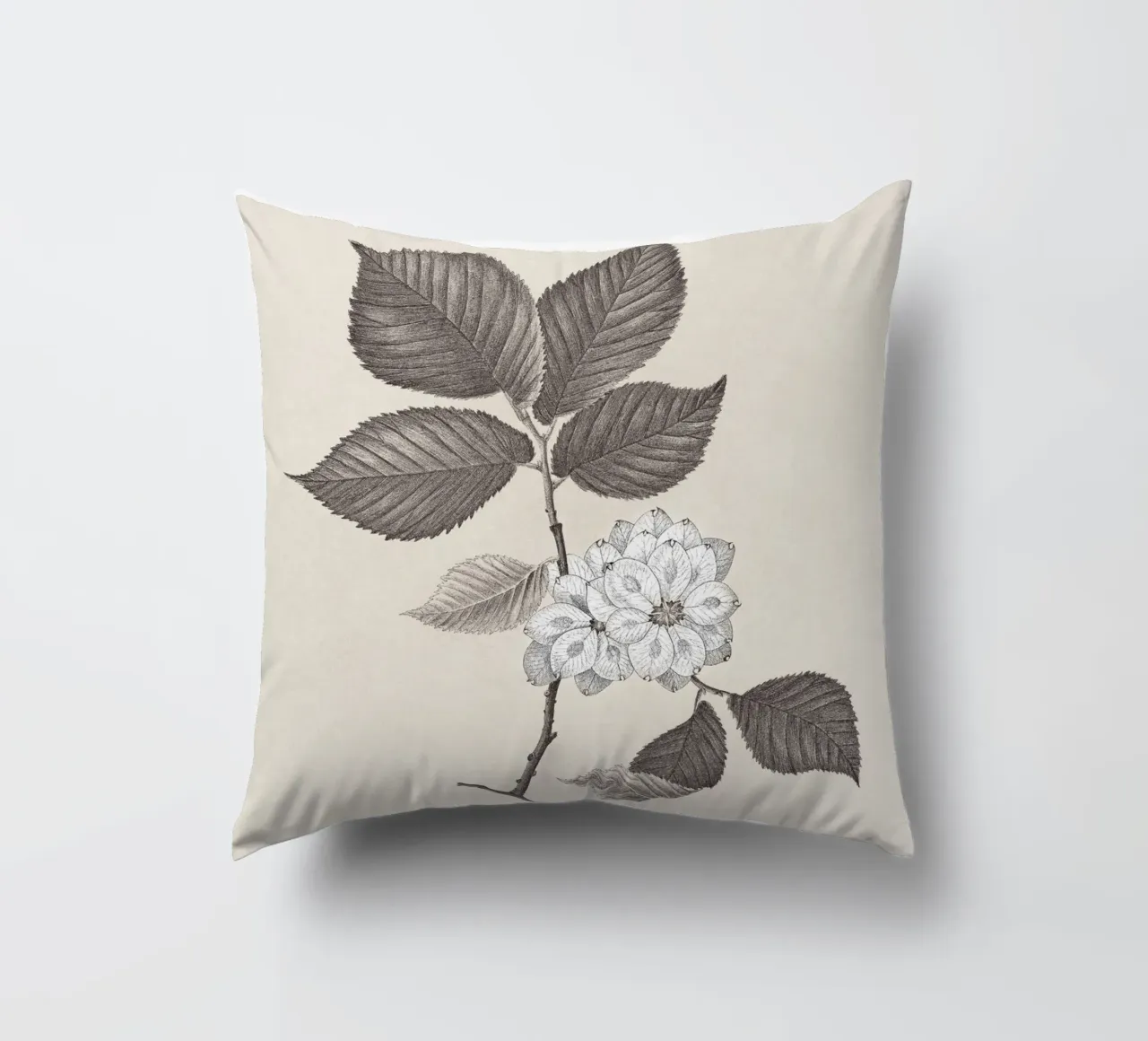 Elm Branch Sketch no. 2 cuscino da apoloprints