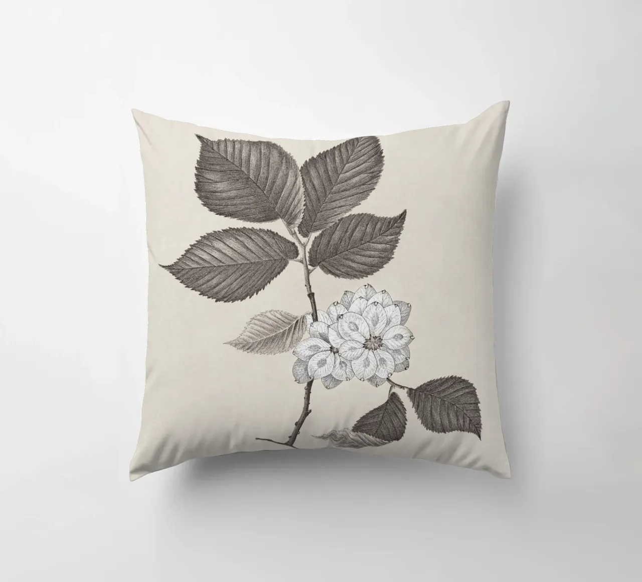 Elm Branch Sketch no. 2 cuscino da apoloprints