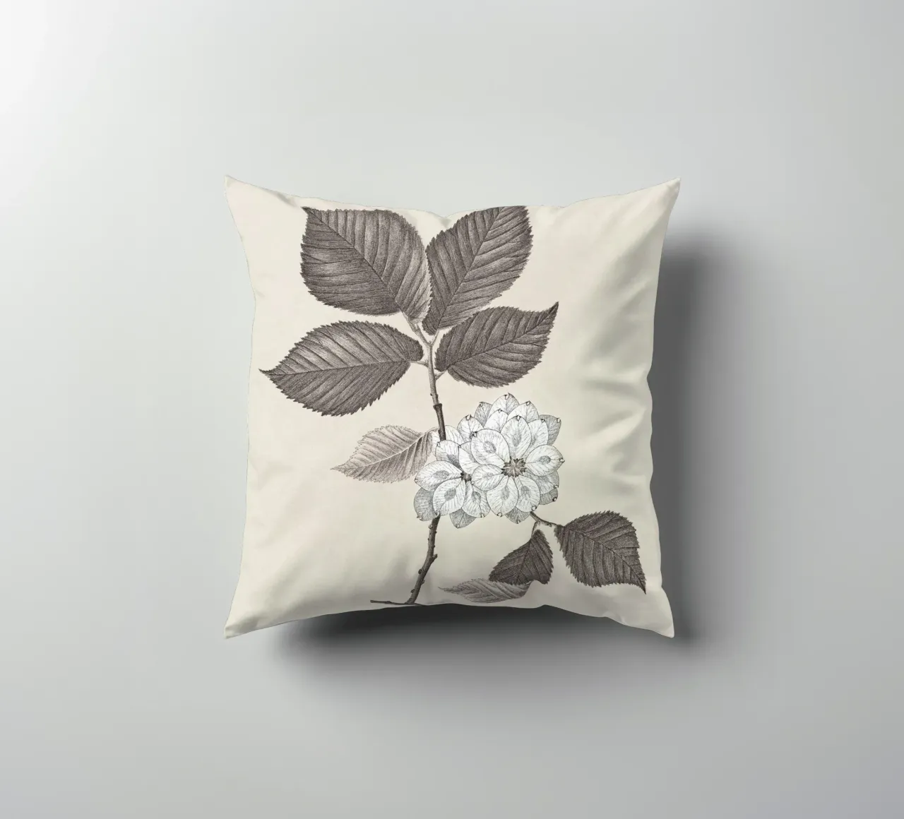 Elm Branch Sketch no. 2 cuscino da apoloprints