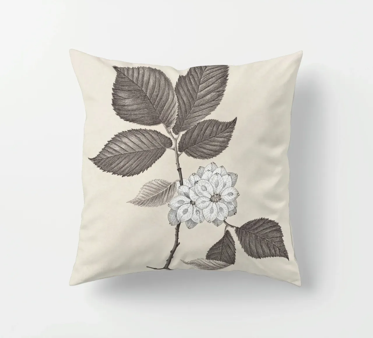 Elm Branch Sketch no. 2 cuscino da apoloprints