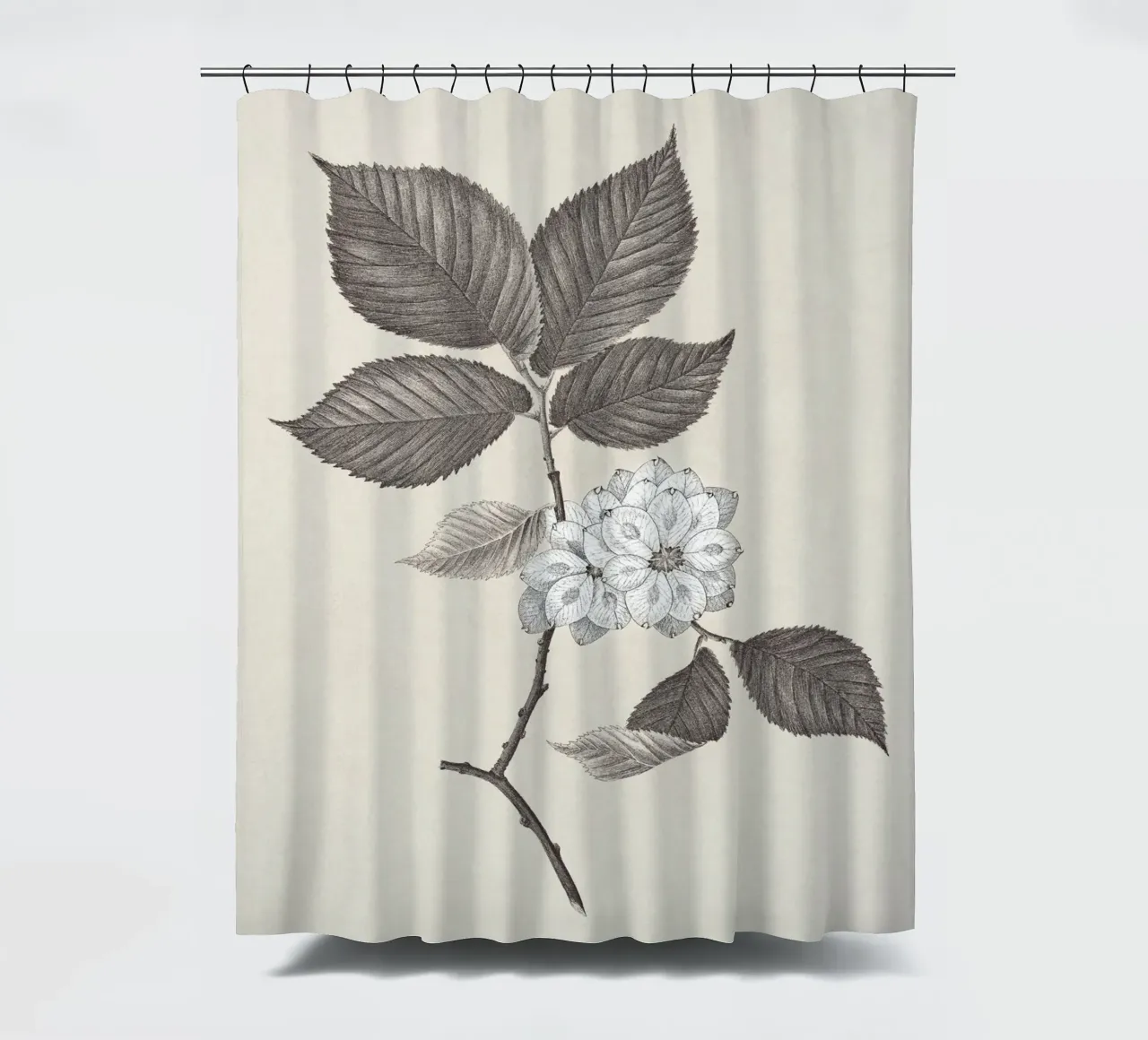 Elm Branch Sketch no. 2 tenda da doccia da apoloprints