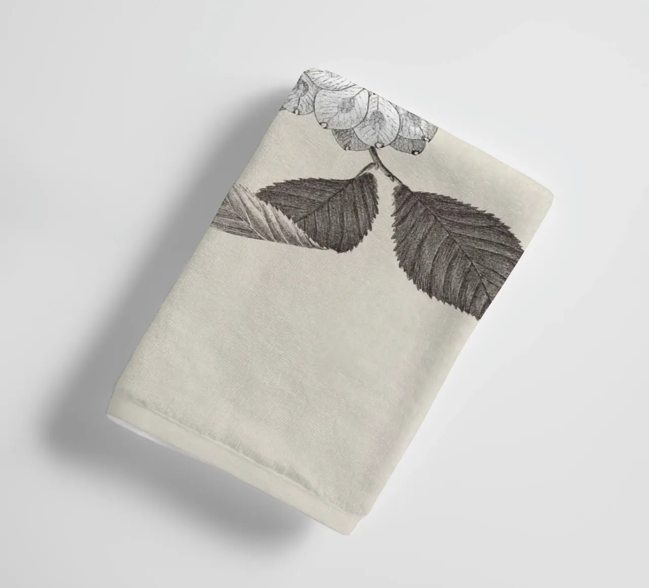 Elm Branch Sketch no. 2 asciugamano da bagno da apoloprints