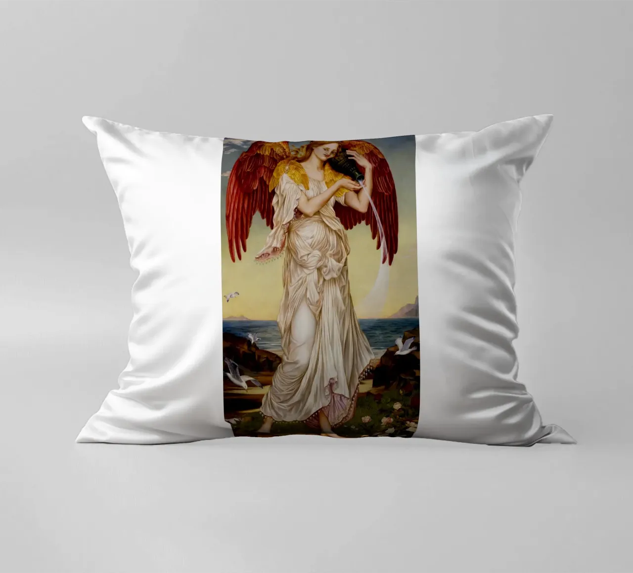 Eos - Evelyn de Morgan cuscino da Timeless Artworks