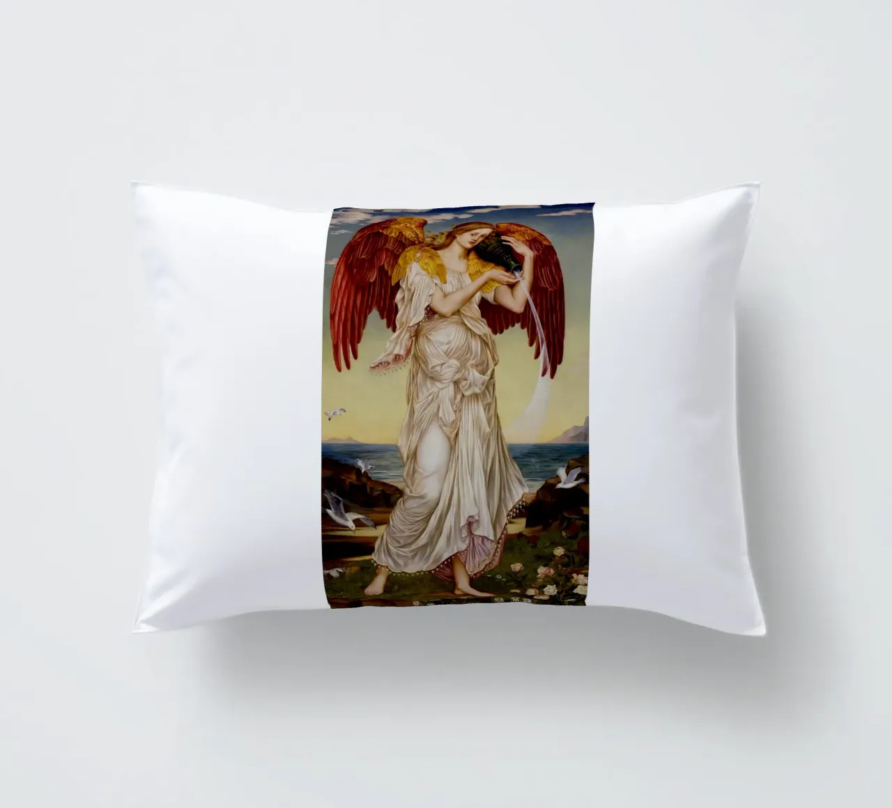 Eos - Evelyn de Morgan cuscino da Timeless Artworks