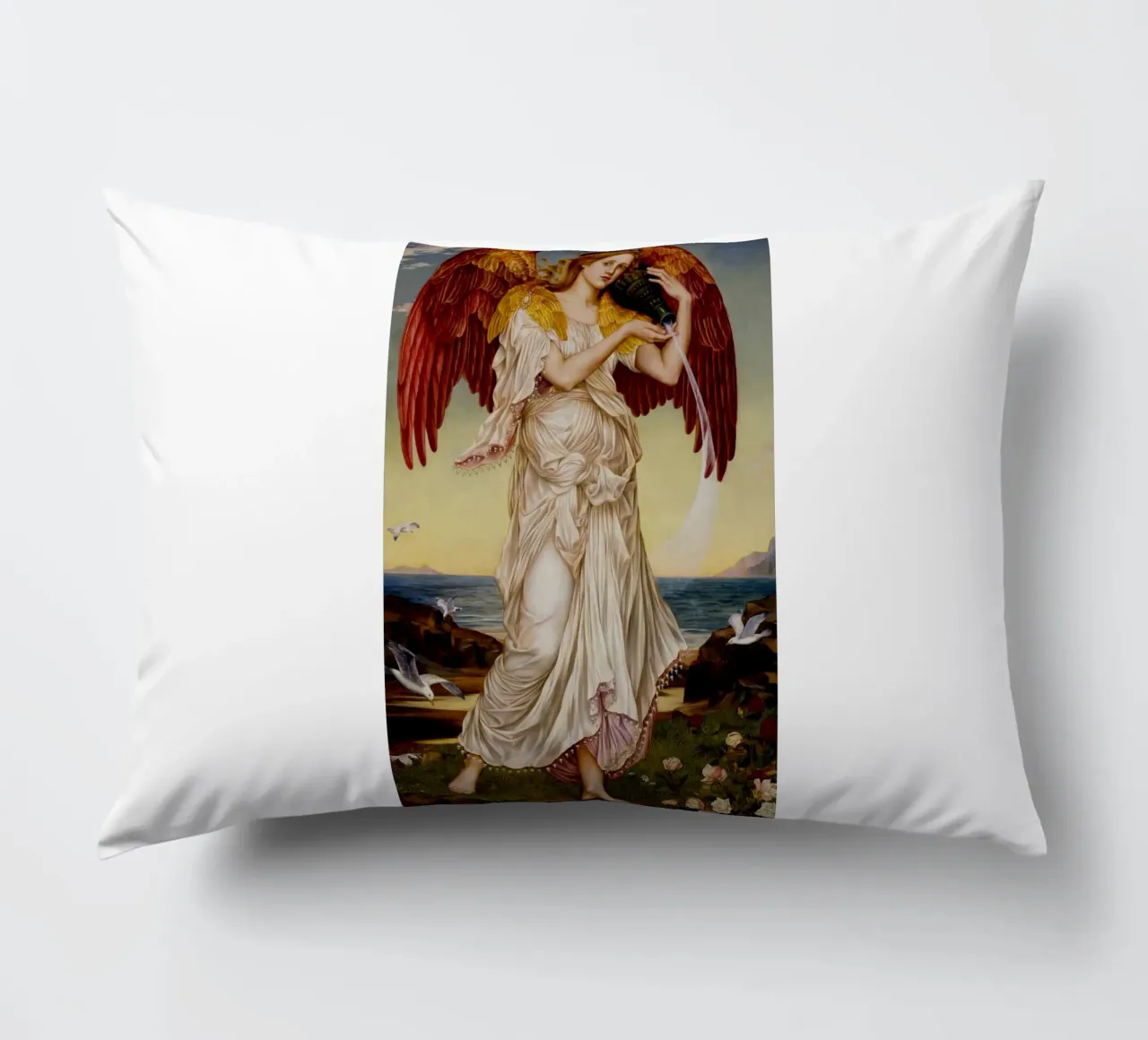 Eos - Evelyn de Morgan cuscino da Timeless Artworks