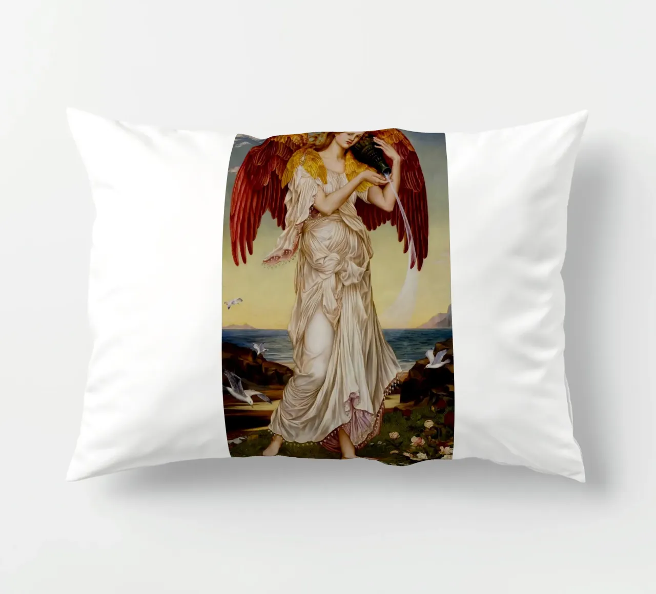 Eos - Evelyn de Morgan cuscino da Timeless Artworks