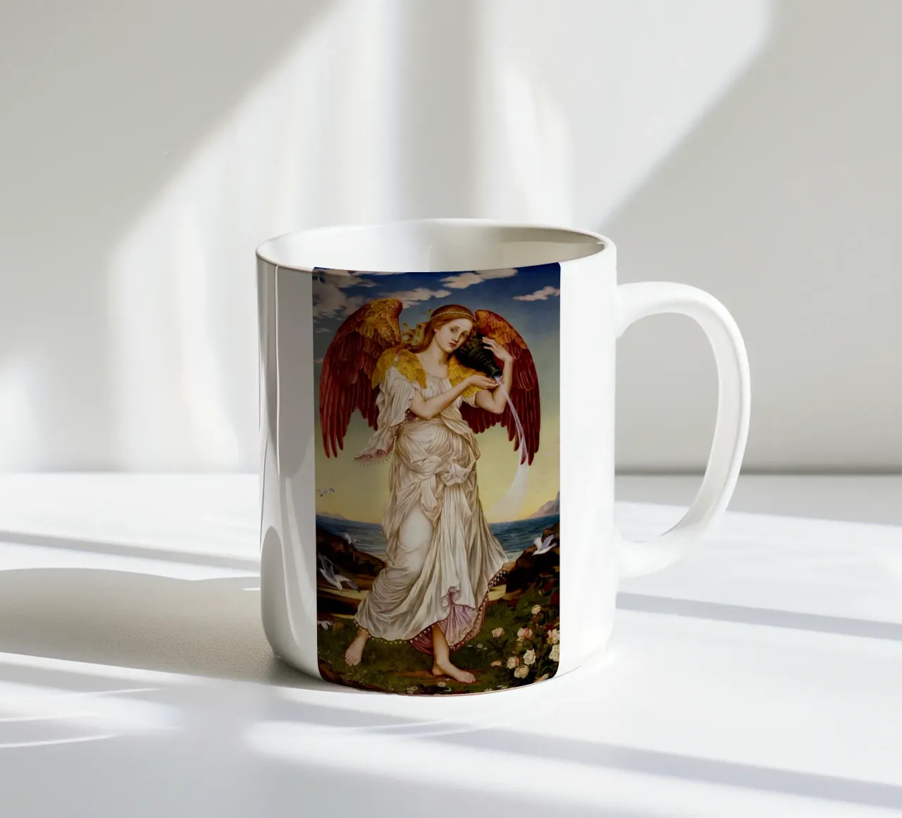 Eos - Evelyn de Morgan tazza in ceramica da Timeless Artworks