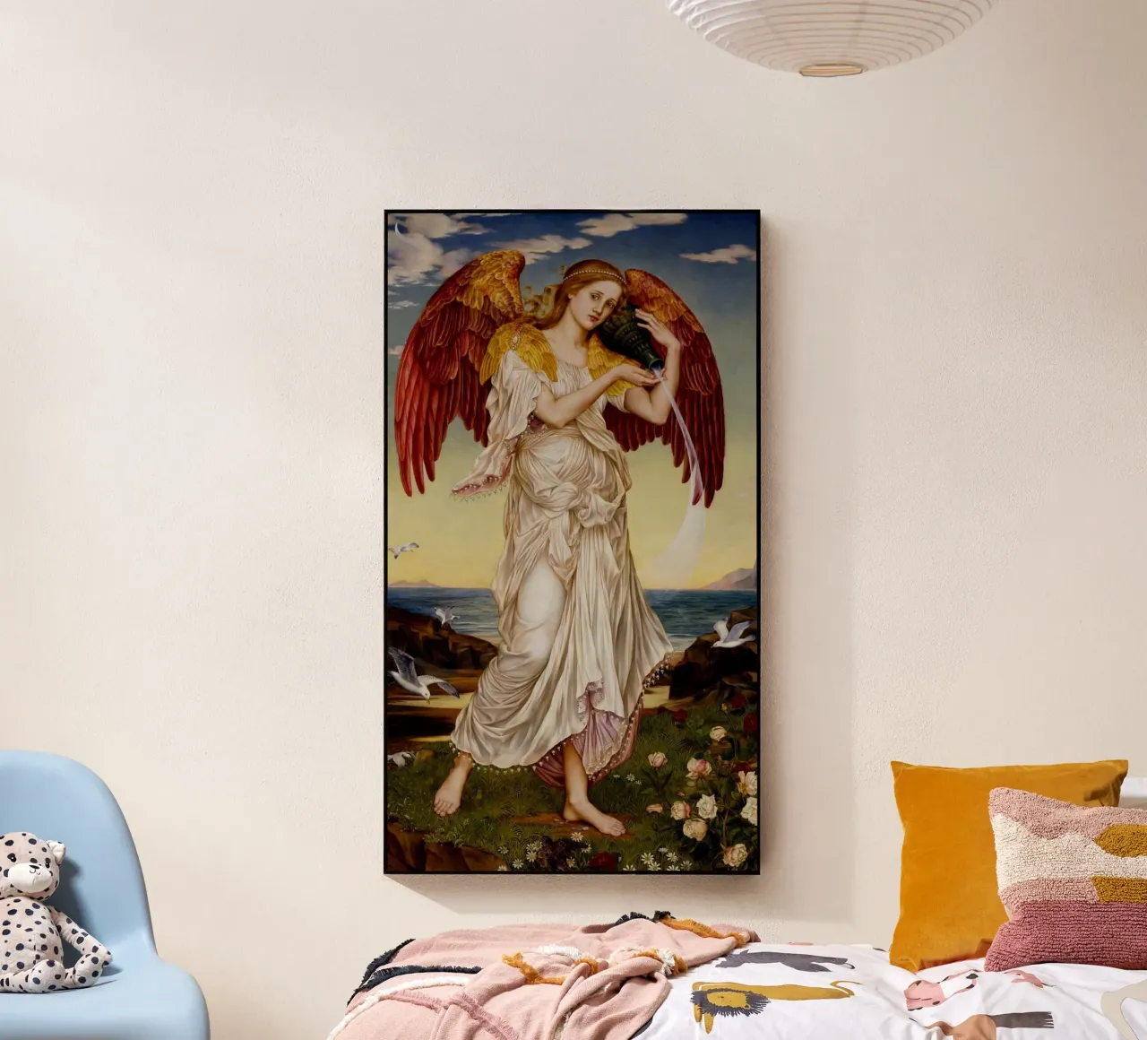 Eos - Evelyn de Morgan acrylic glass by Timeless Artworks