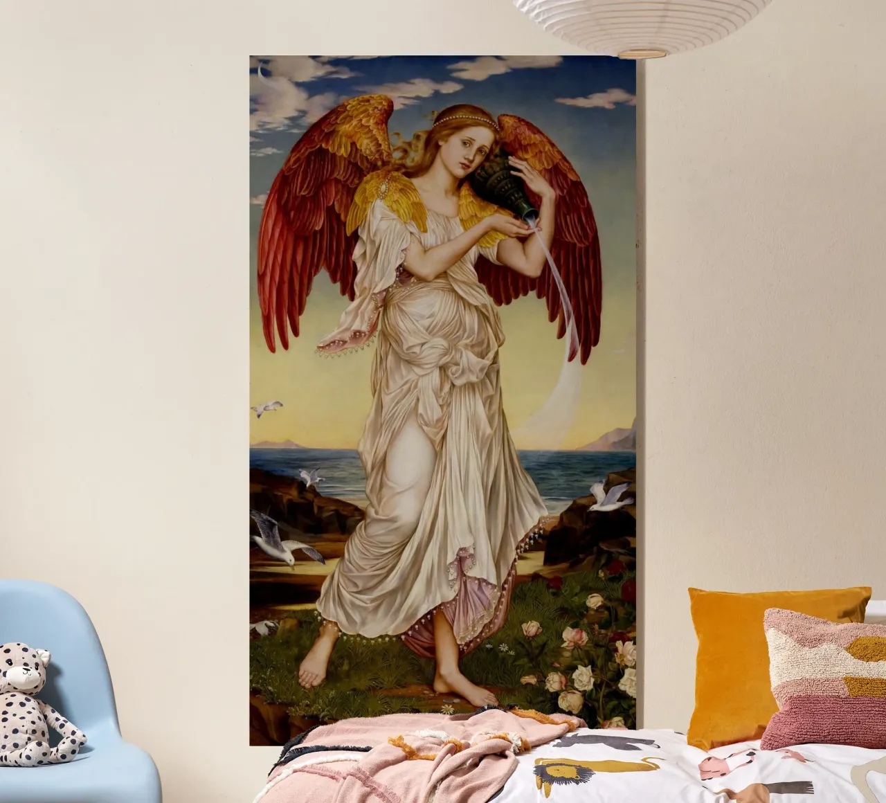 Eos - Evelyn de Morgan acrylic glass by Timeless Artworks