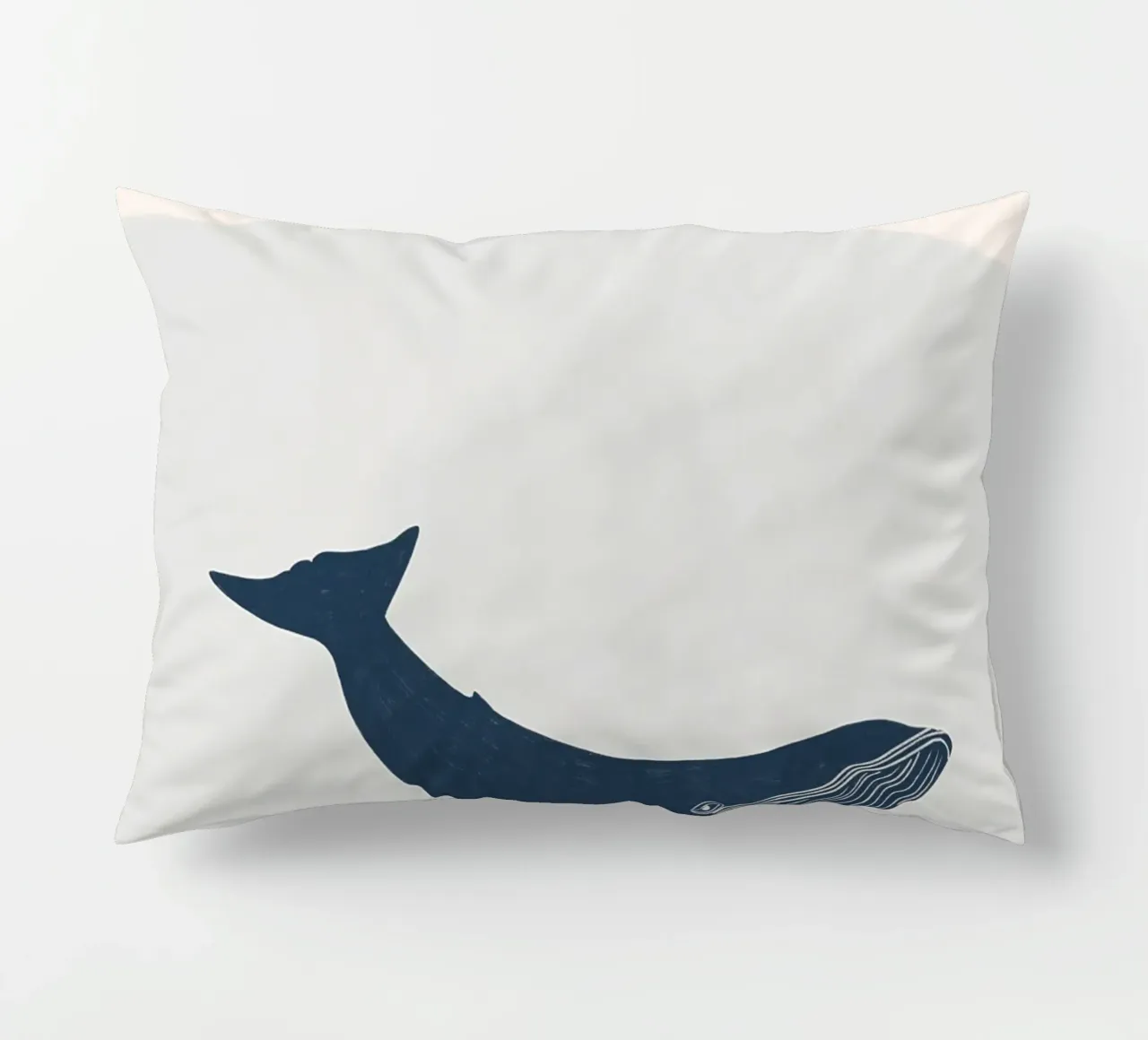 Blue Whale decorative cushion by Menina Lisboa