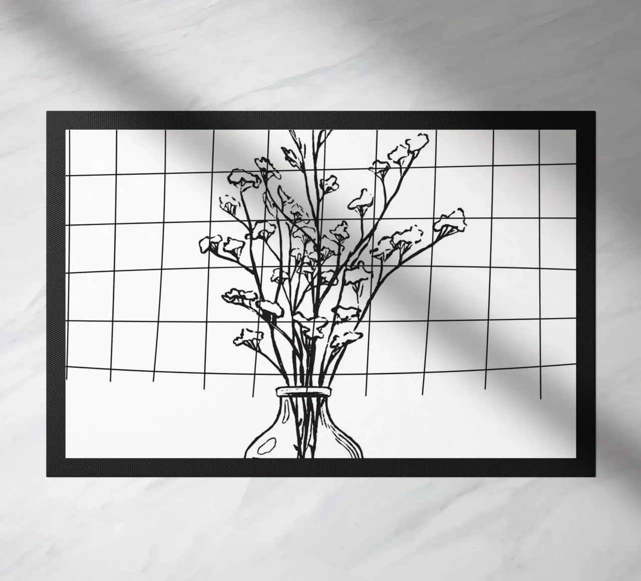 Branches doormat by LisaArtes