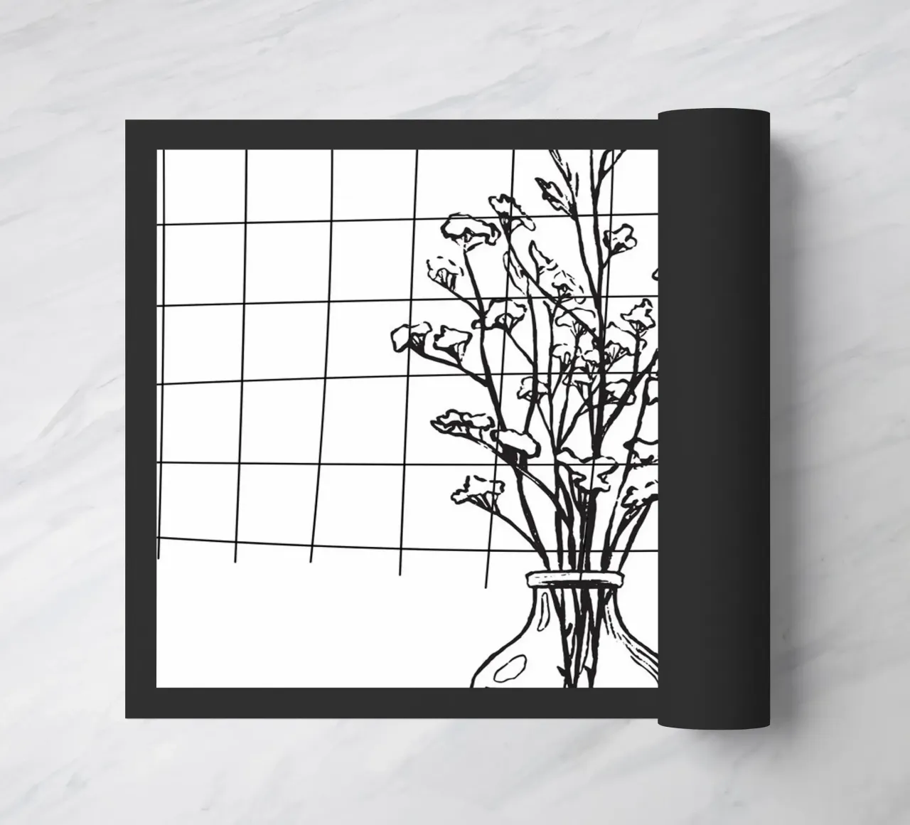 Branches doormat by LisaArtes