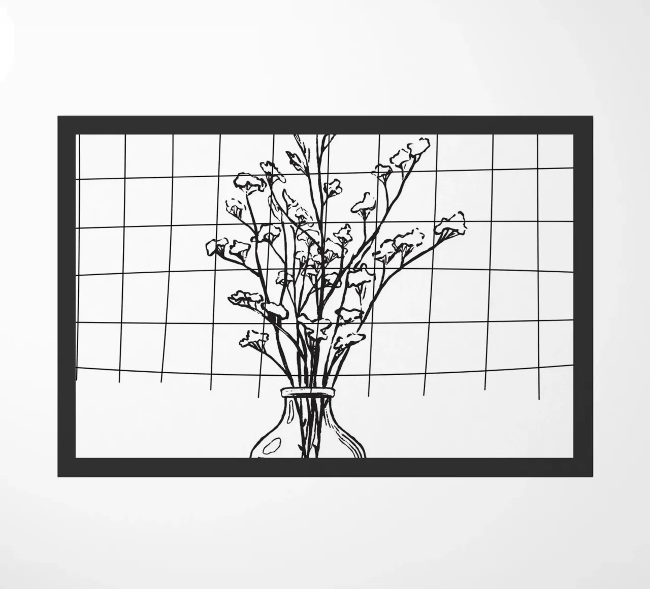 Branches doormat by LisaArtes