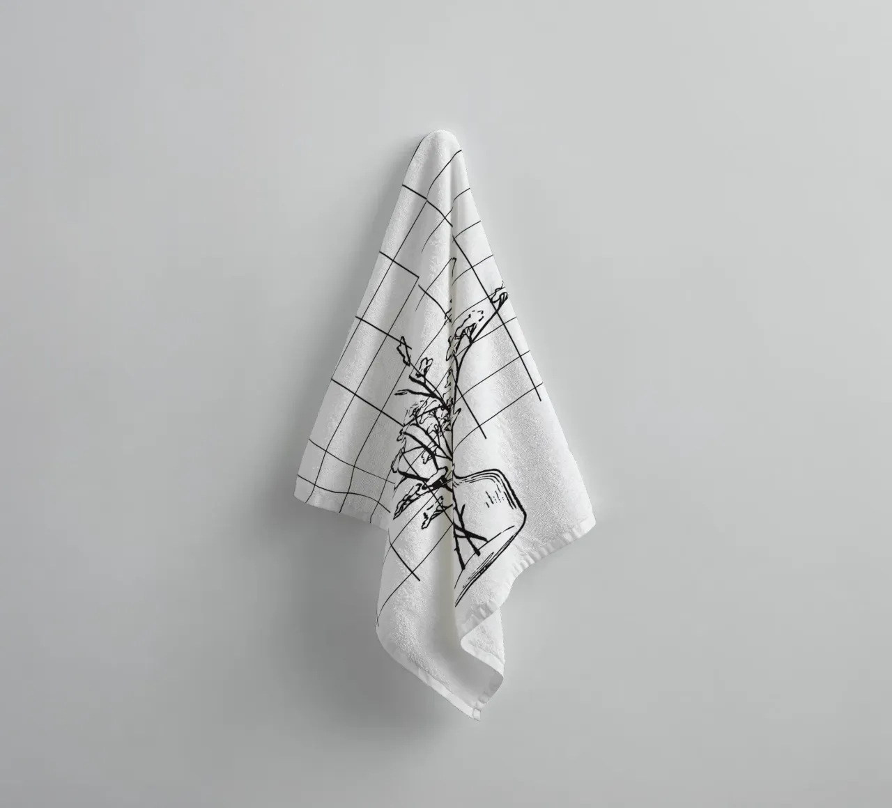 Branches asciugamano da bagno da LisaArtes