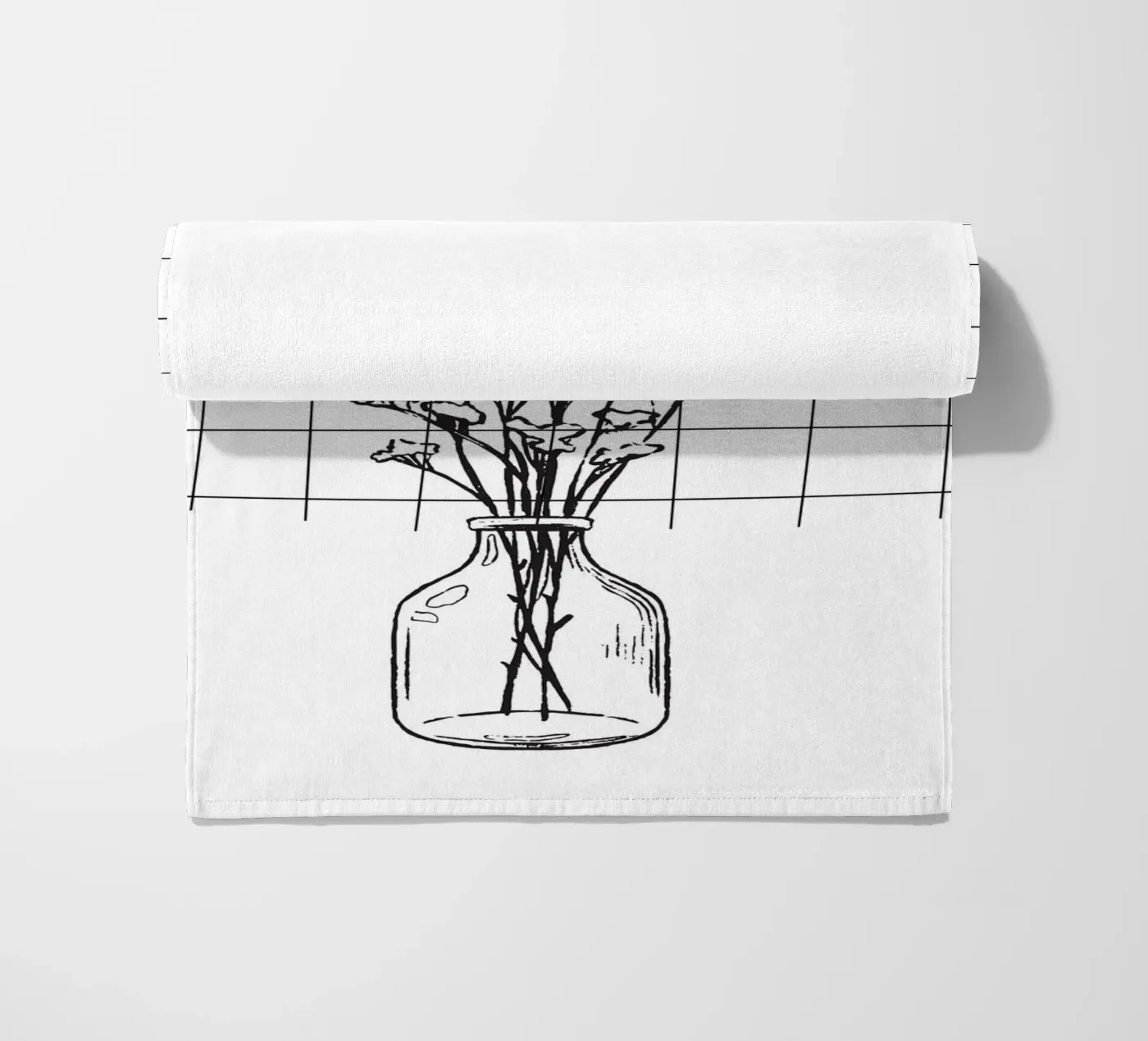 Branches beach towel by LisaArtes