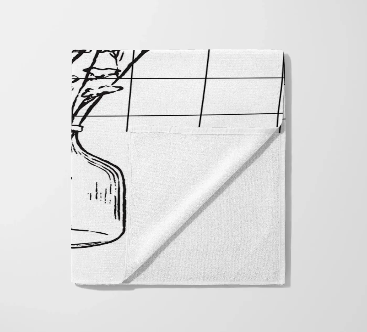 Branches beach towel by LisaArtes