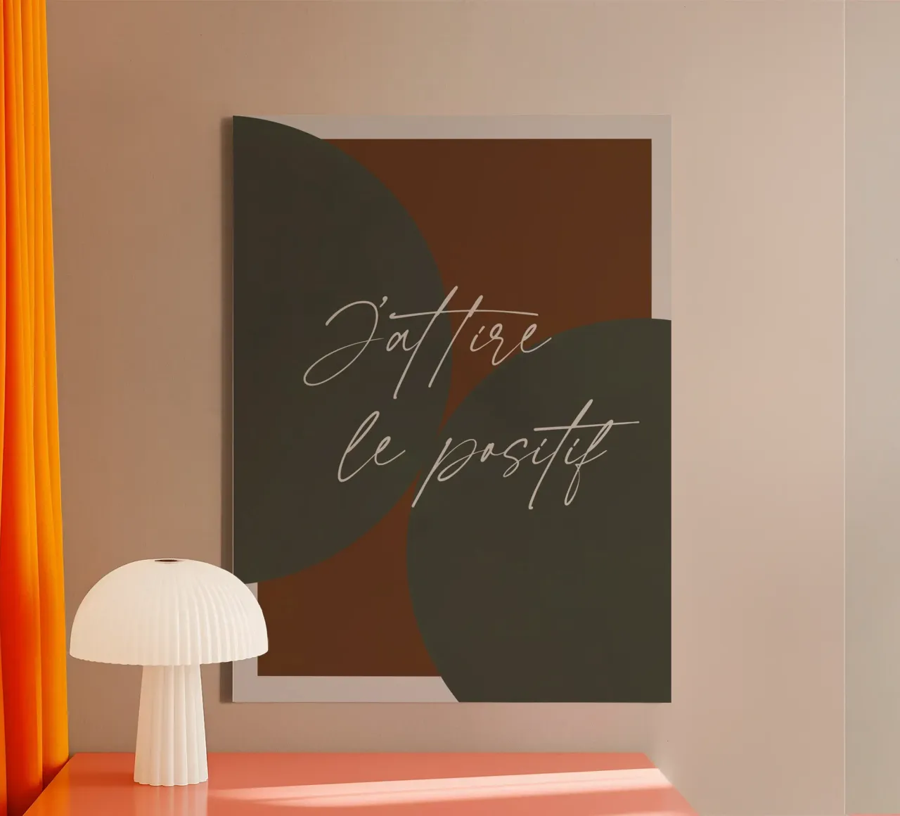 Golden Mantras No 30 canvas met Baklijst van treechild
