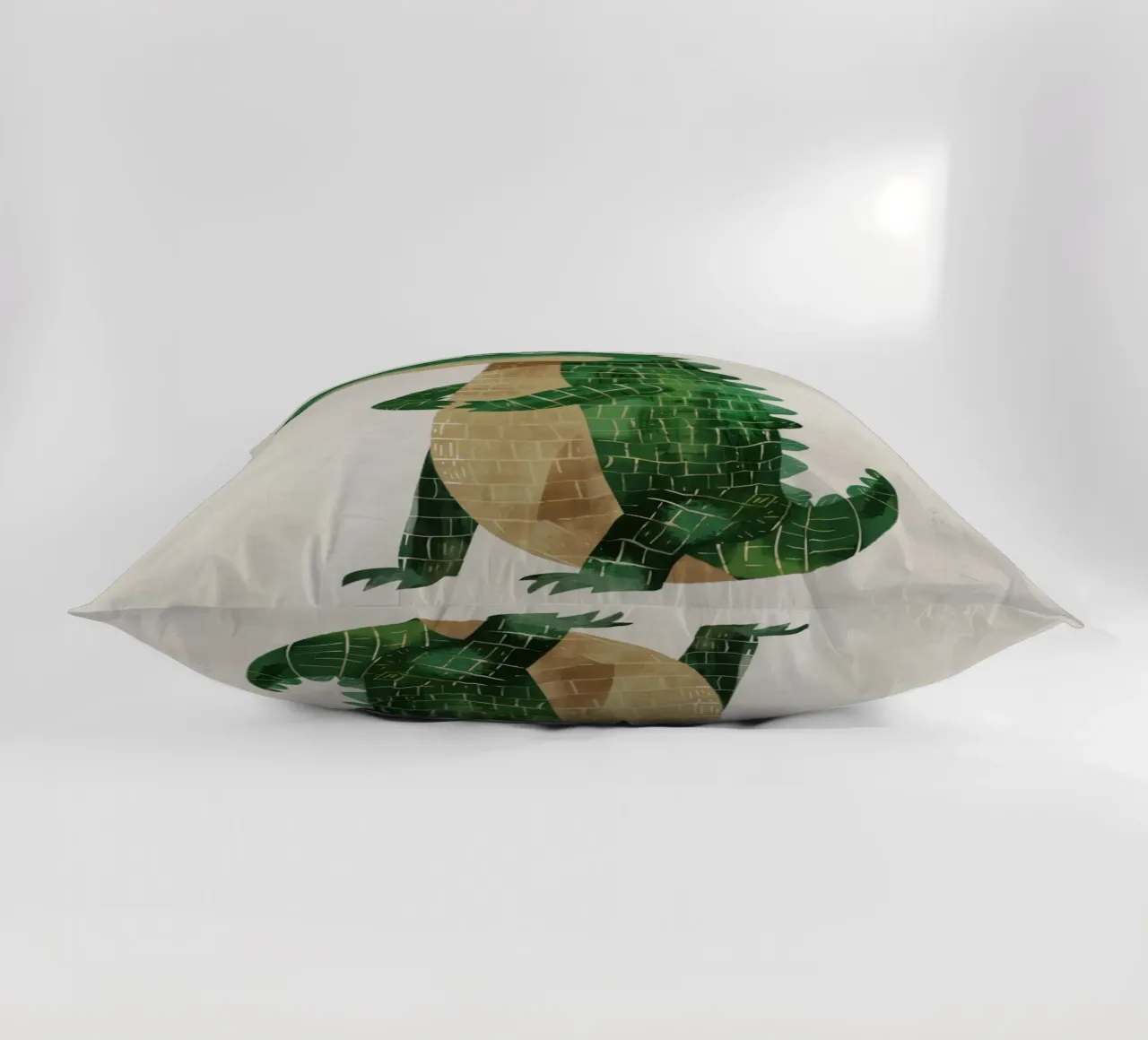 Boho Nursery 1 Crocodile cuscino da Boho Print Collection