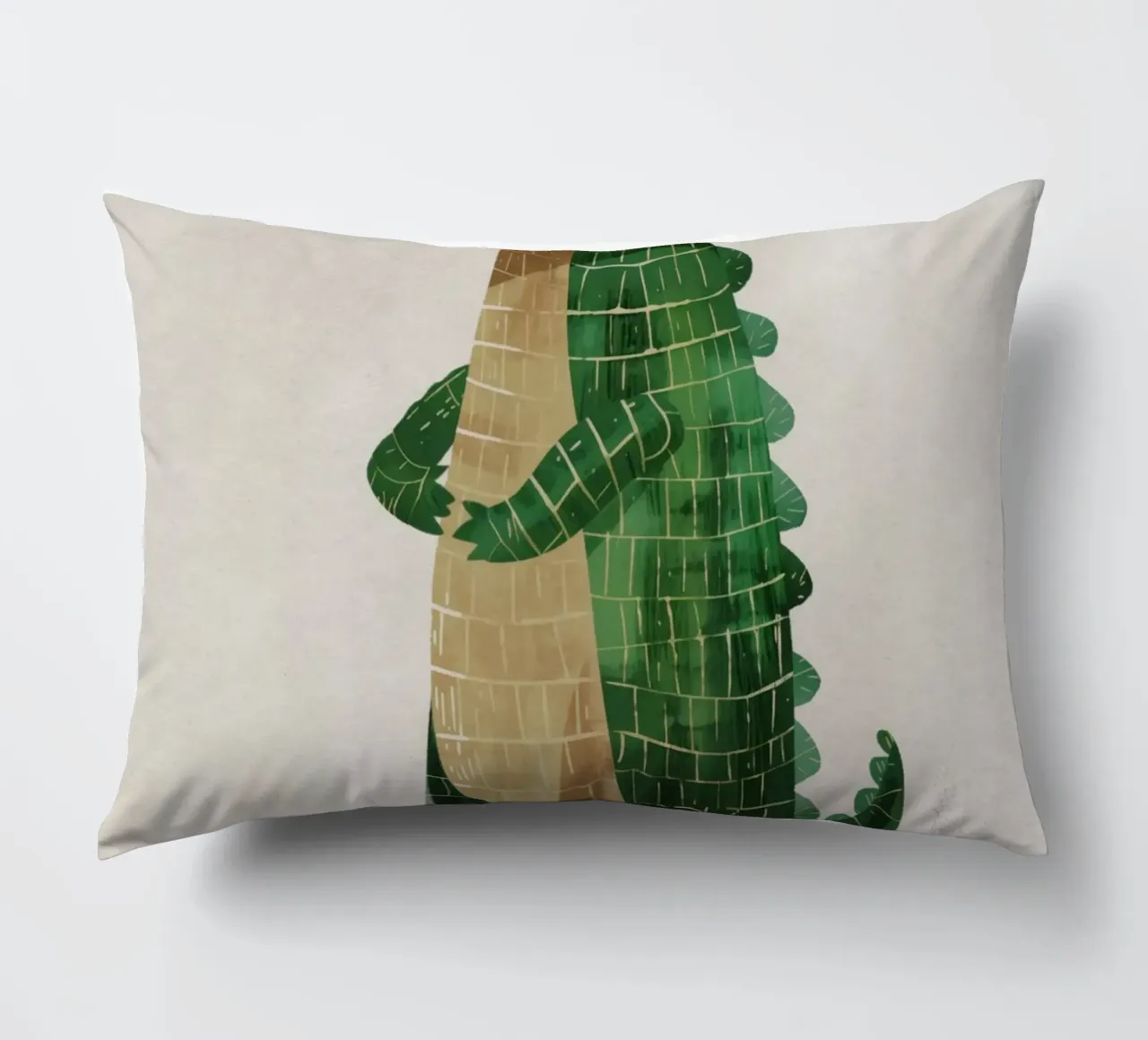 Boho Nursery 1 Crocodile cuscino da Boho Print Collection