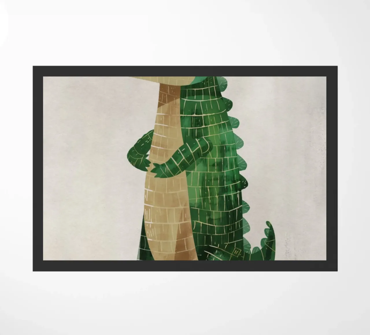 Boho Nursery 1 Crocodile zerbino da Boho Print Collection