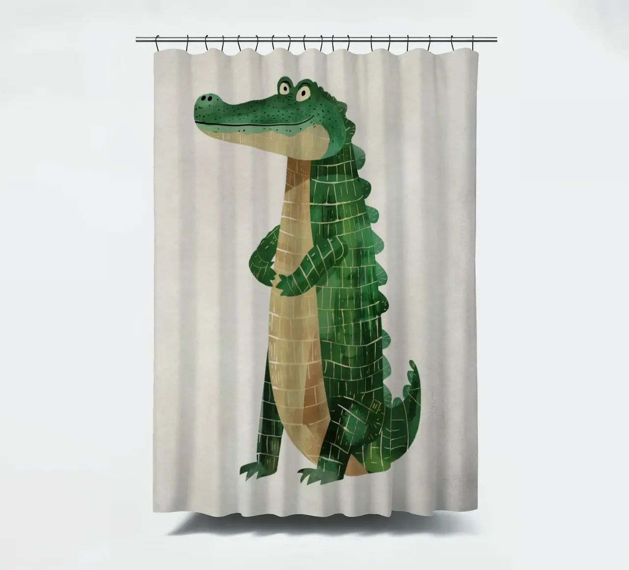 Boho Nursery 1 Crocodile tenda da doccia da Boho Print Collection