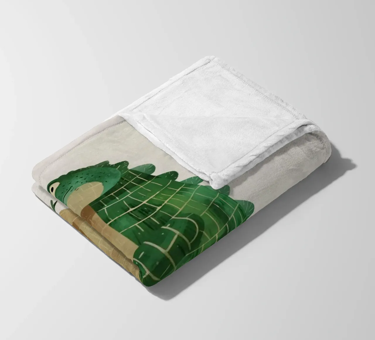 Boho Nursery 1 Crocodile coperta in pile da Boho Print Collection