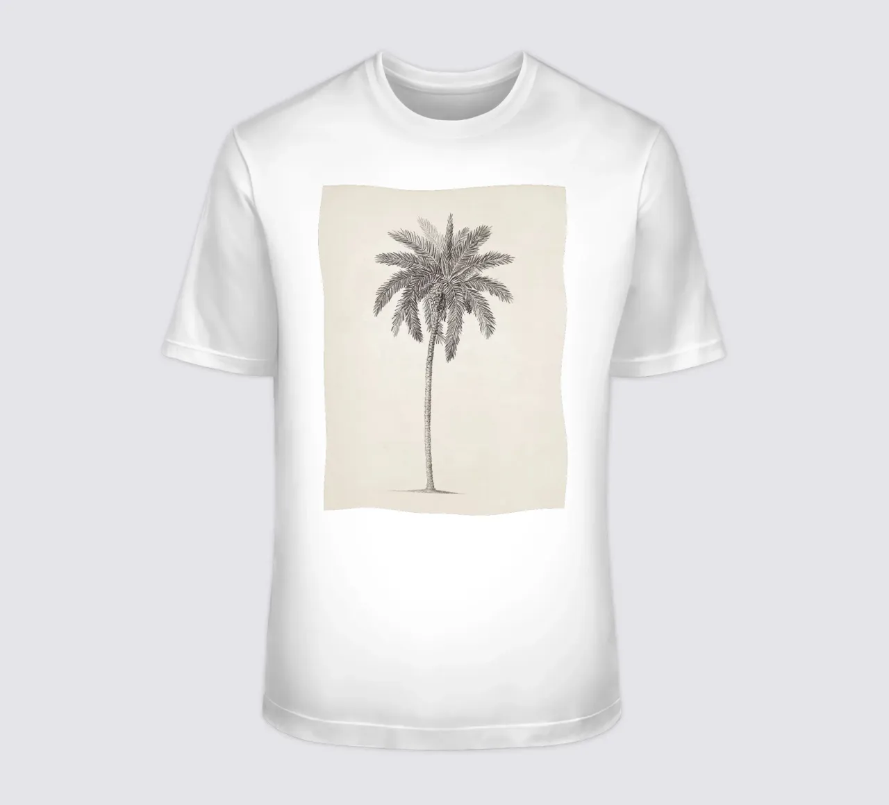 Palm Tree Sketch no. 09 t-shirt da apoloprints