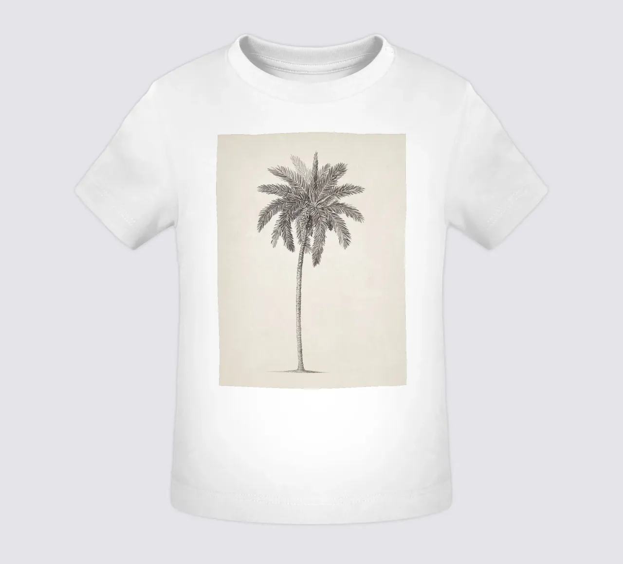 Palm Tree Sketch no. 09 maglietta neonato da apoloprints