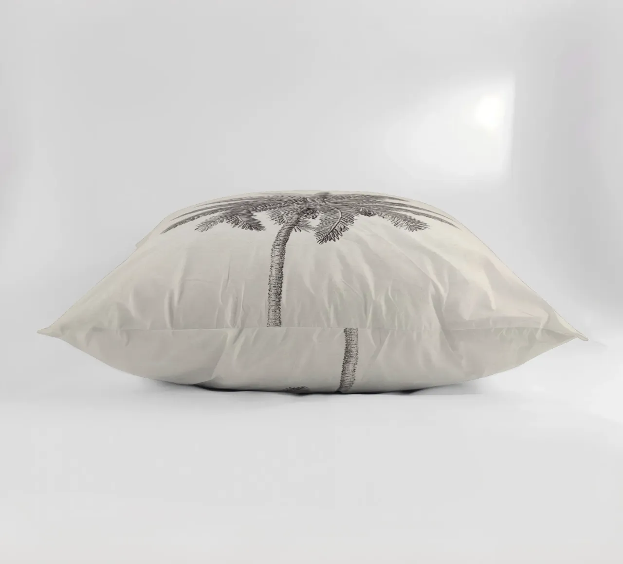 Palm Tree Sketch no. 09 cuscino da apoloprints